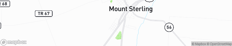 Mount Sterling - map