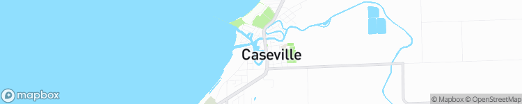 Caseville - map