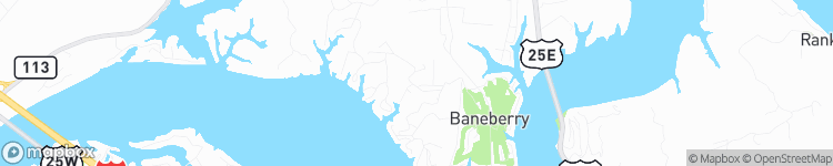Baneberry - map