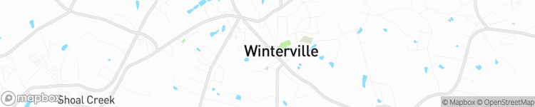 Winterville - map