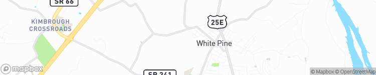 White Pine - map
