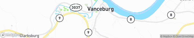 Vanceburg - map