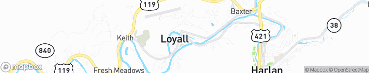 Loyall - map