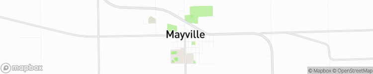 Mayville - map