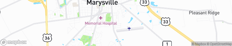 Marysville - map