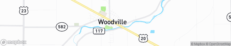 Woodville - map