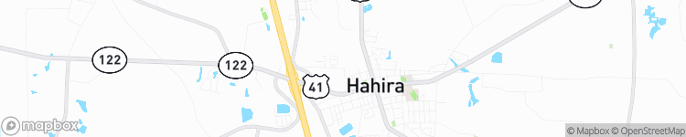 Hahira - map