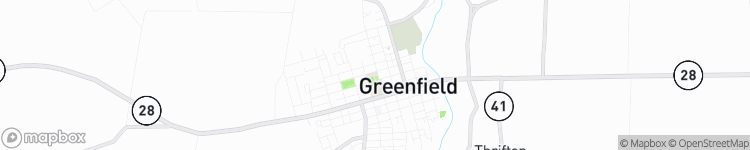 Greenfield - map