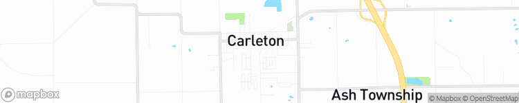 Carleton - map