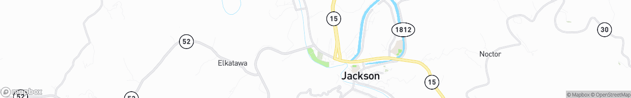 Jackson Double Kwik - map