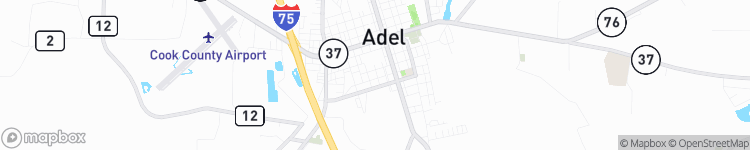 Adel - map
