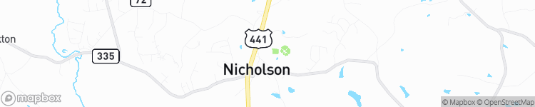 Nicholson - map