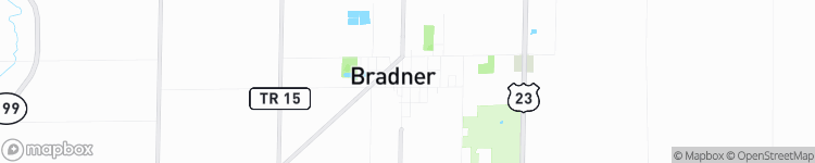 Bradner - map