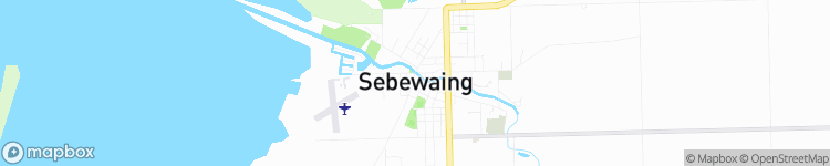 Sebewaing - map