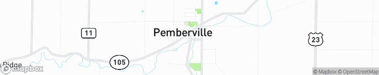 Pemberville - map
