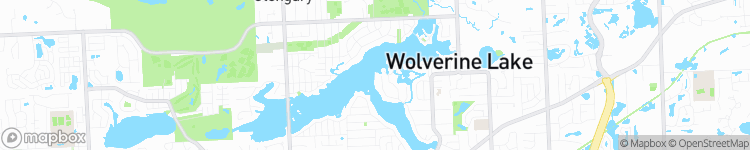 Wolverine Lake - map