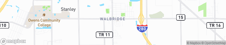 Walbridge - map