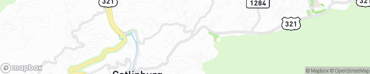 Gatlinburg - map