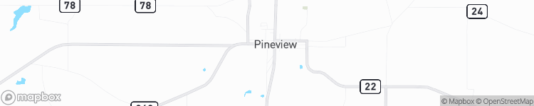 Pineview - map