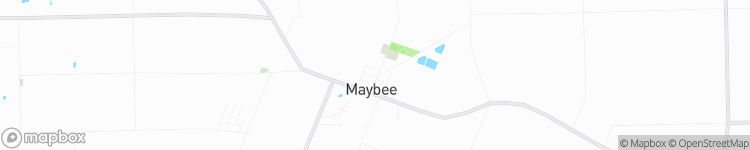 Maybee - map