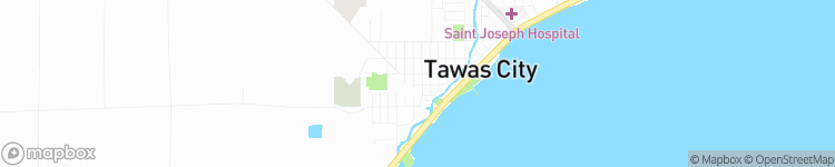 Tawas City - map