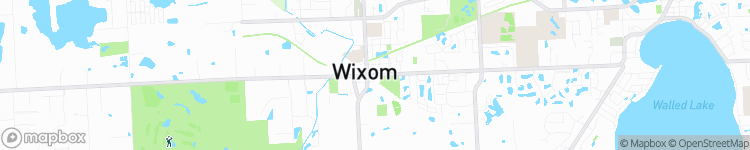 Wixom - map
