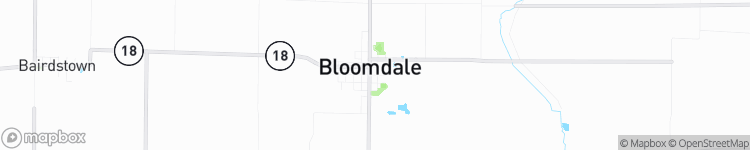 Bloomdale - map