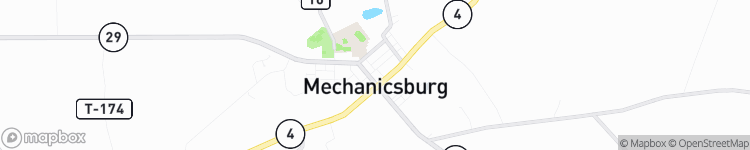 Mechanicsburg - map