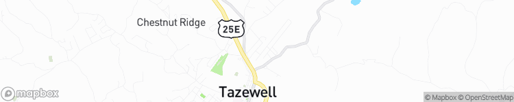 Tazewell - map
