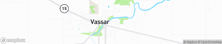 Vassar - map