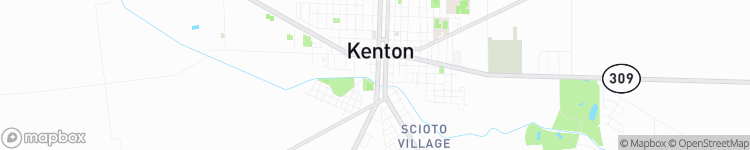 Kenton - map