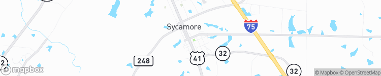 Sycamore - map