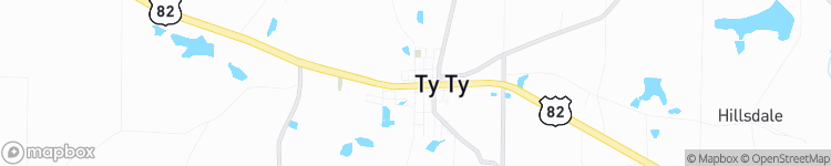 Ty Ty - map