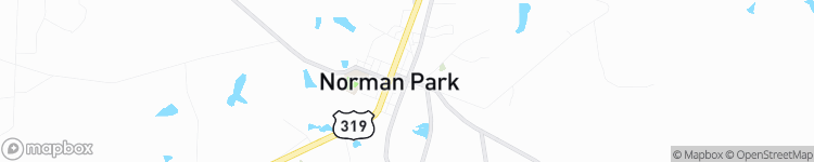 Norman Park - map