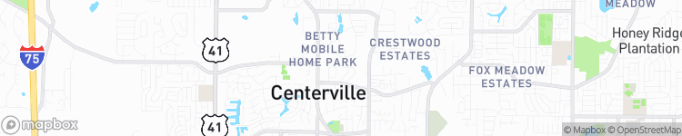 Centerville - map