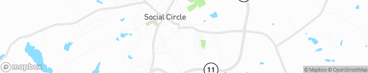 Social Circle - map