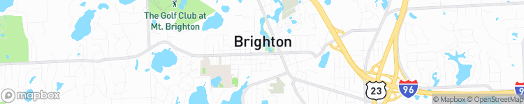Brighton - map