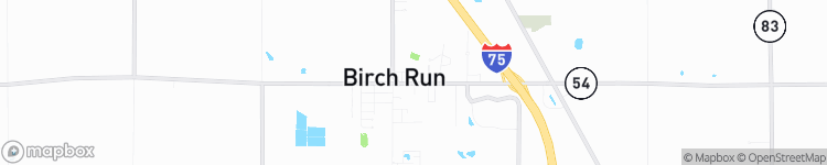 Birch Run - map