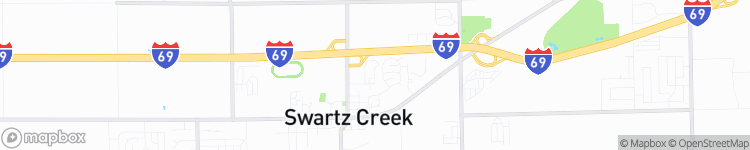 Swartz Creek - map