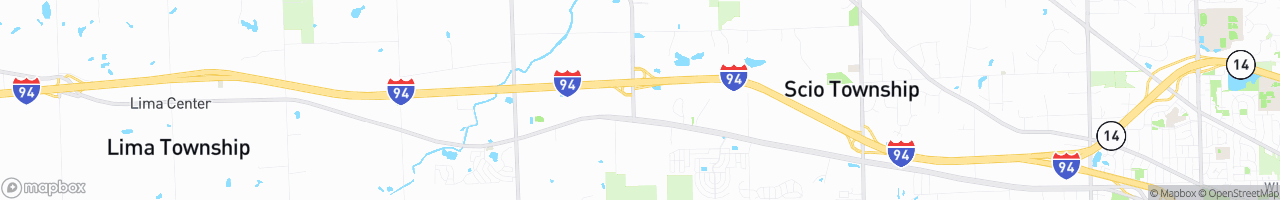 TA Ann Arbor - map