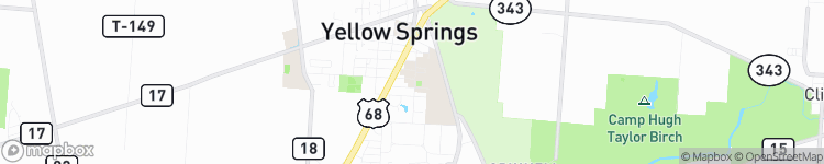 Yellow Springs - map
