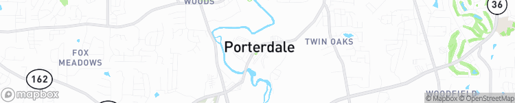 Porterdale - map