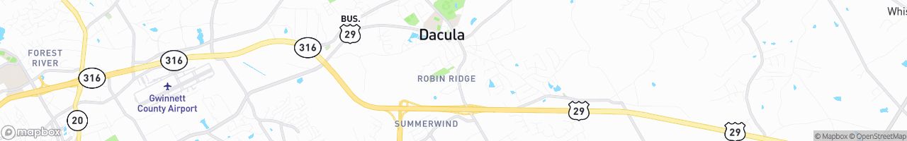 Dacula - map