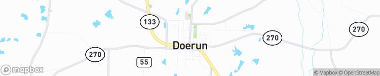 Doerun - map