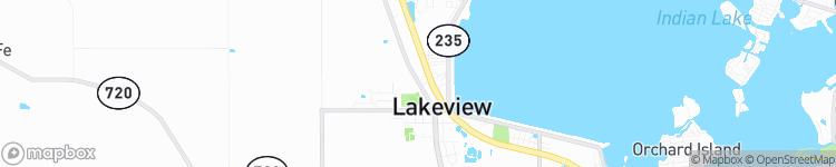 Lakeview - map