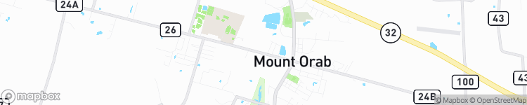 Mount Orab - map
