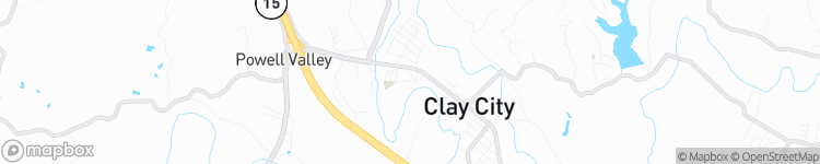 Clay City - map