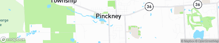 Pinckney - map