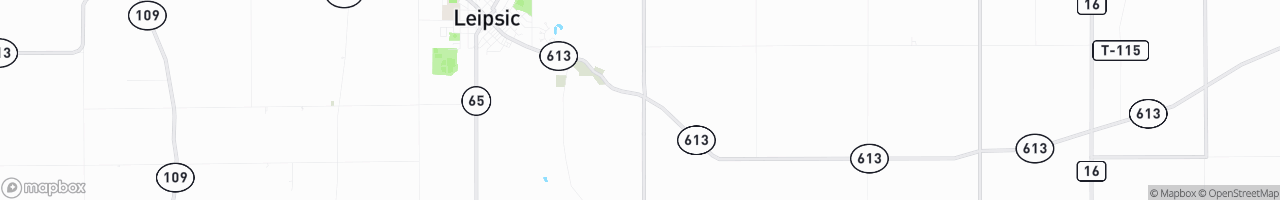 Buckeye Truck Stop - map