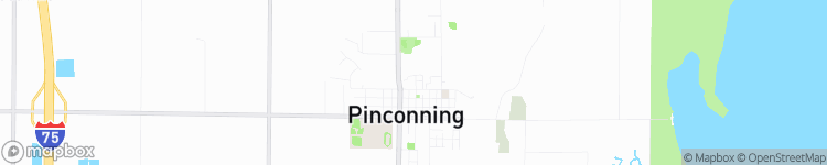 Pinconning - map